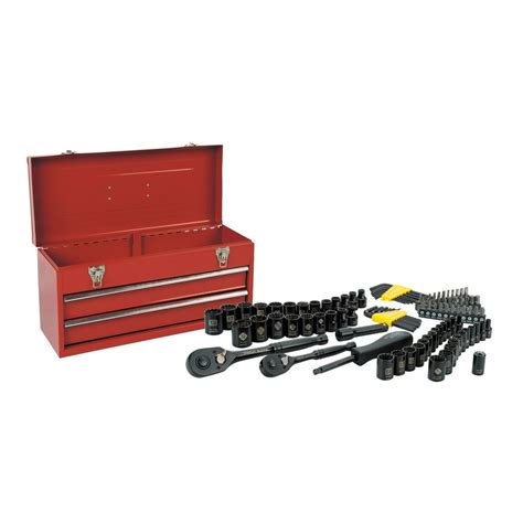 stanley stmt81272wmt 101pc metal tool box with 2 drawers|stanley tool chest 26 inch.